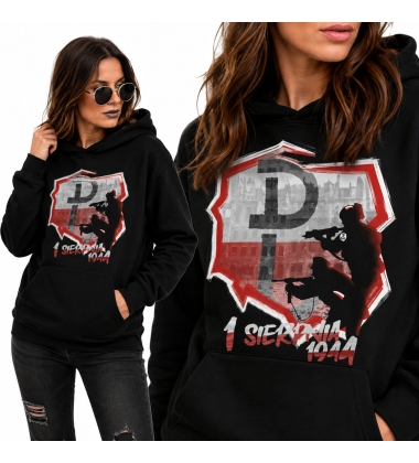 BLUZA DAMSKA Z KAPTUREM 1 SIERPNIA